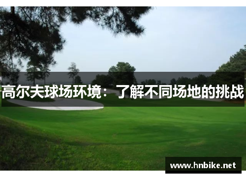高尔夫球场环境：了解不同场地的挑战