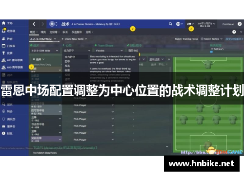 雷恩中场配置调整为中心位置的战术调整计划